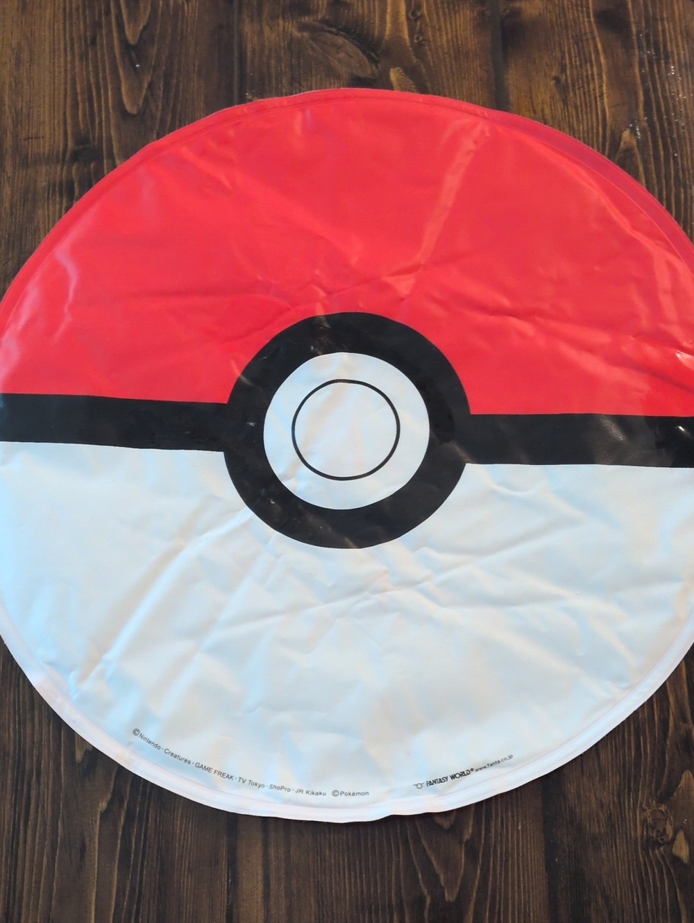 Red and White Poké Ball Pokemon Cooling Mat For Dogs & Pets